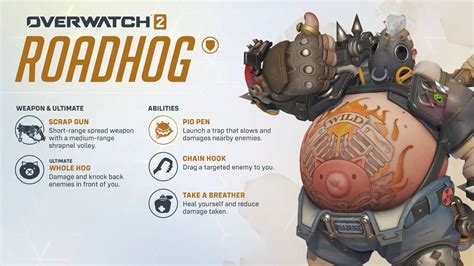 road hog rework|Overwatch 2 Rework Gives Roadhog A Brand